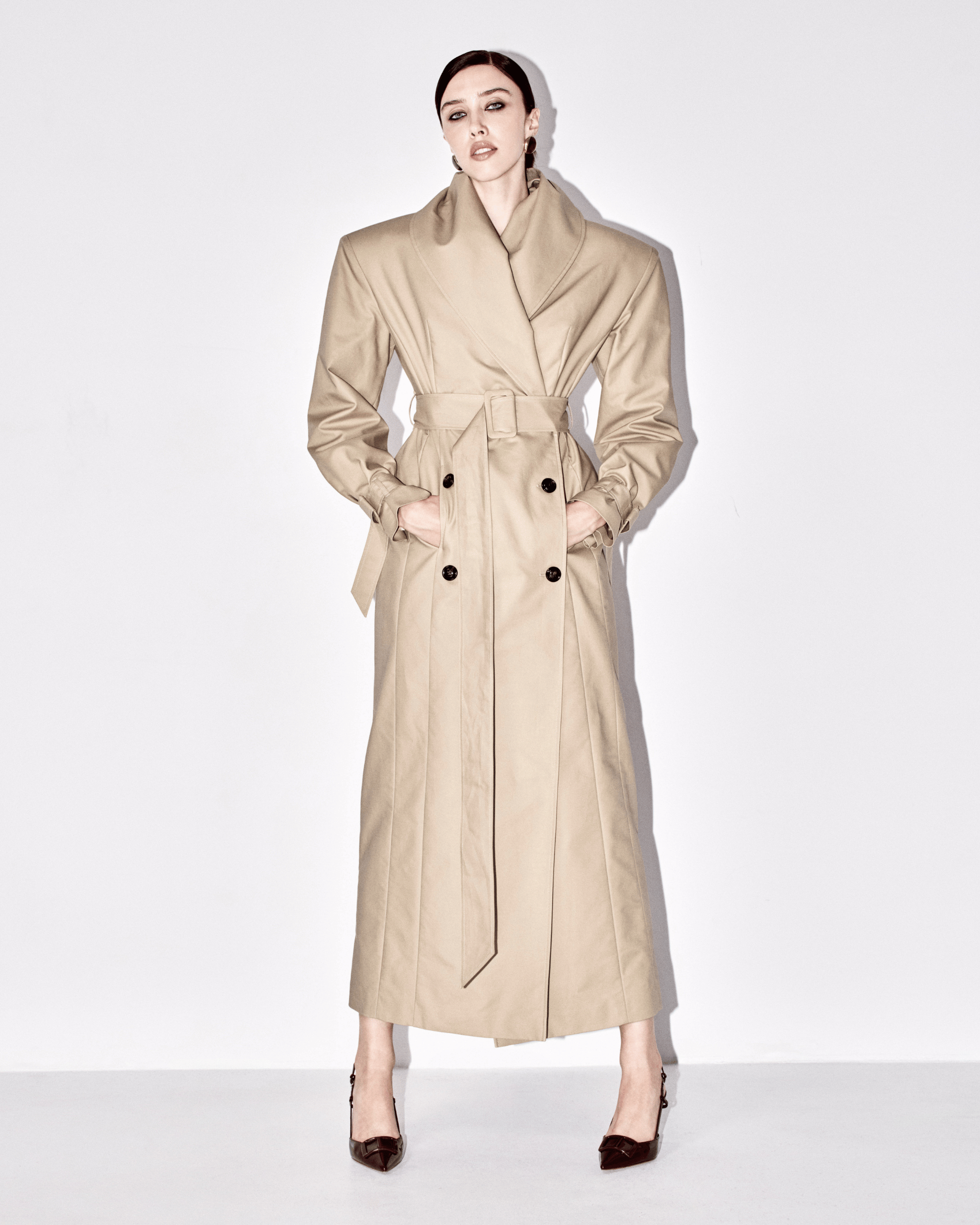 Ella trench coat