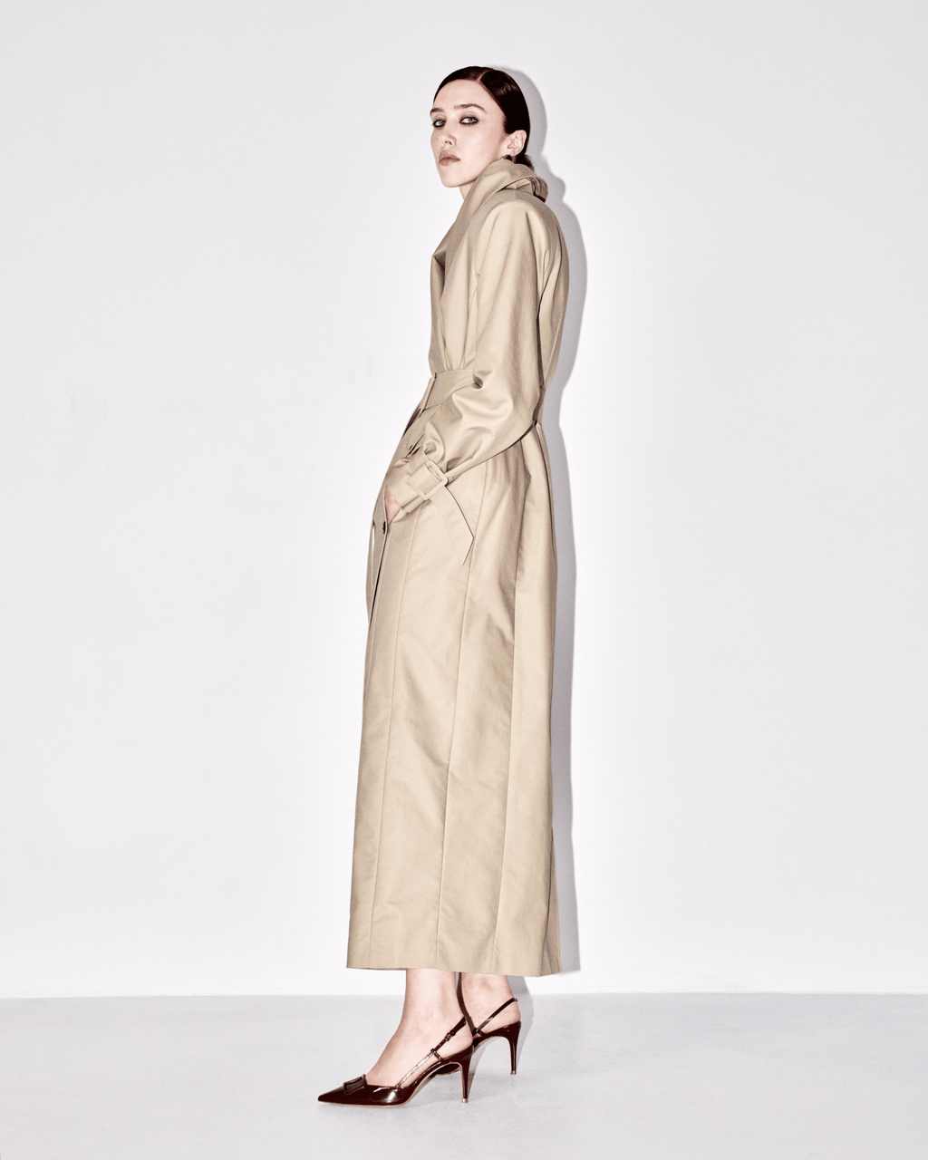 Ella trench coat