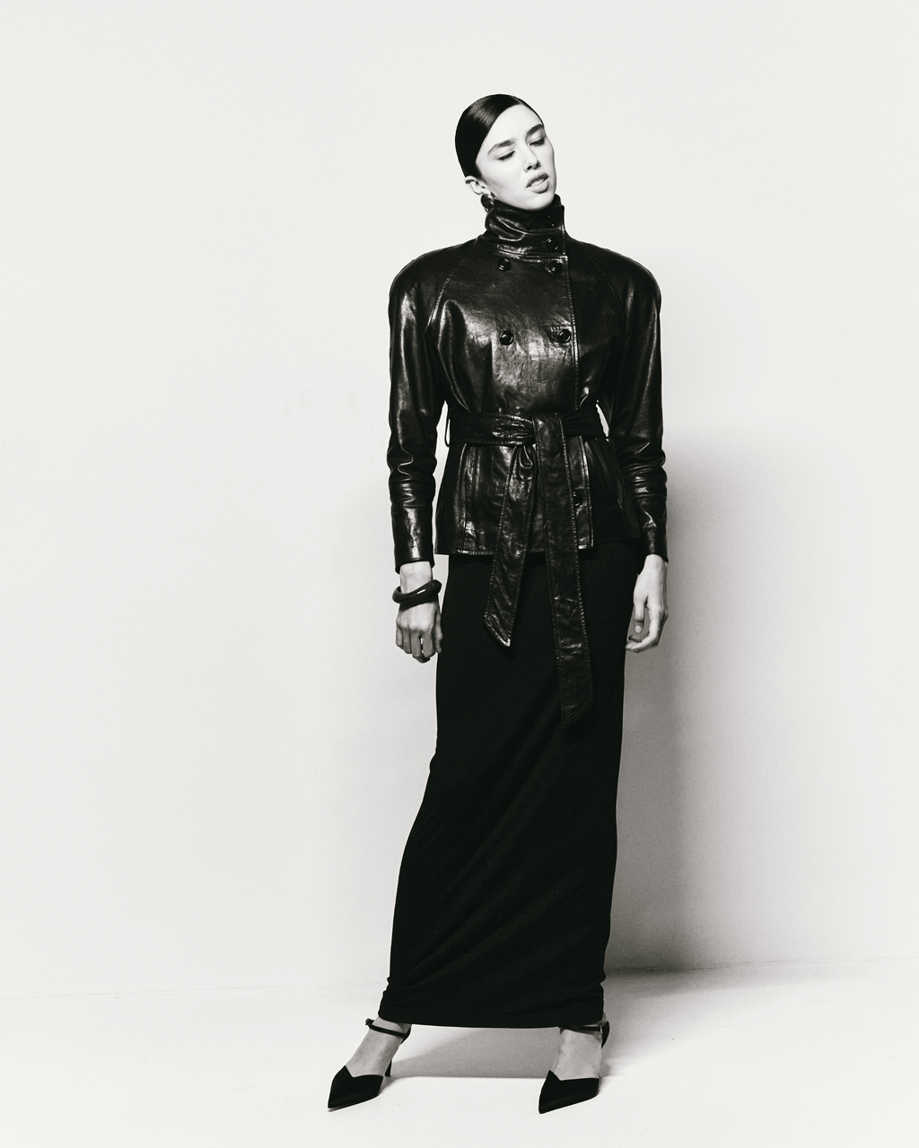 Ophelia leather jacket