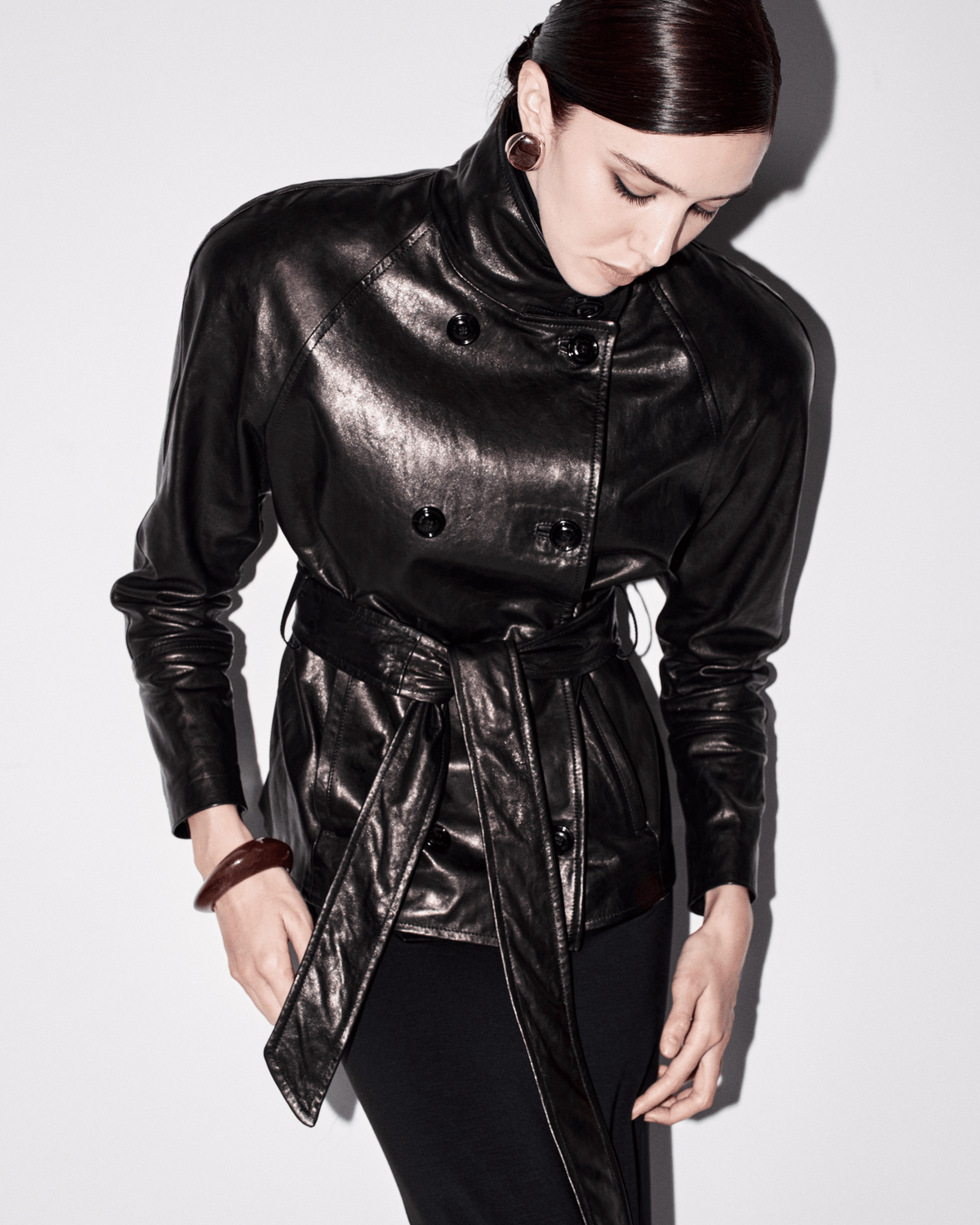 Ophelia leather jacket