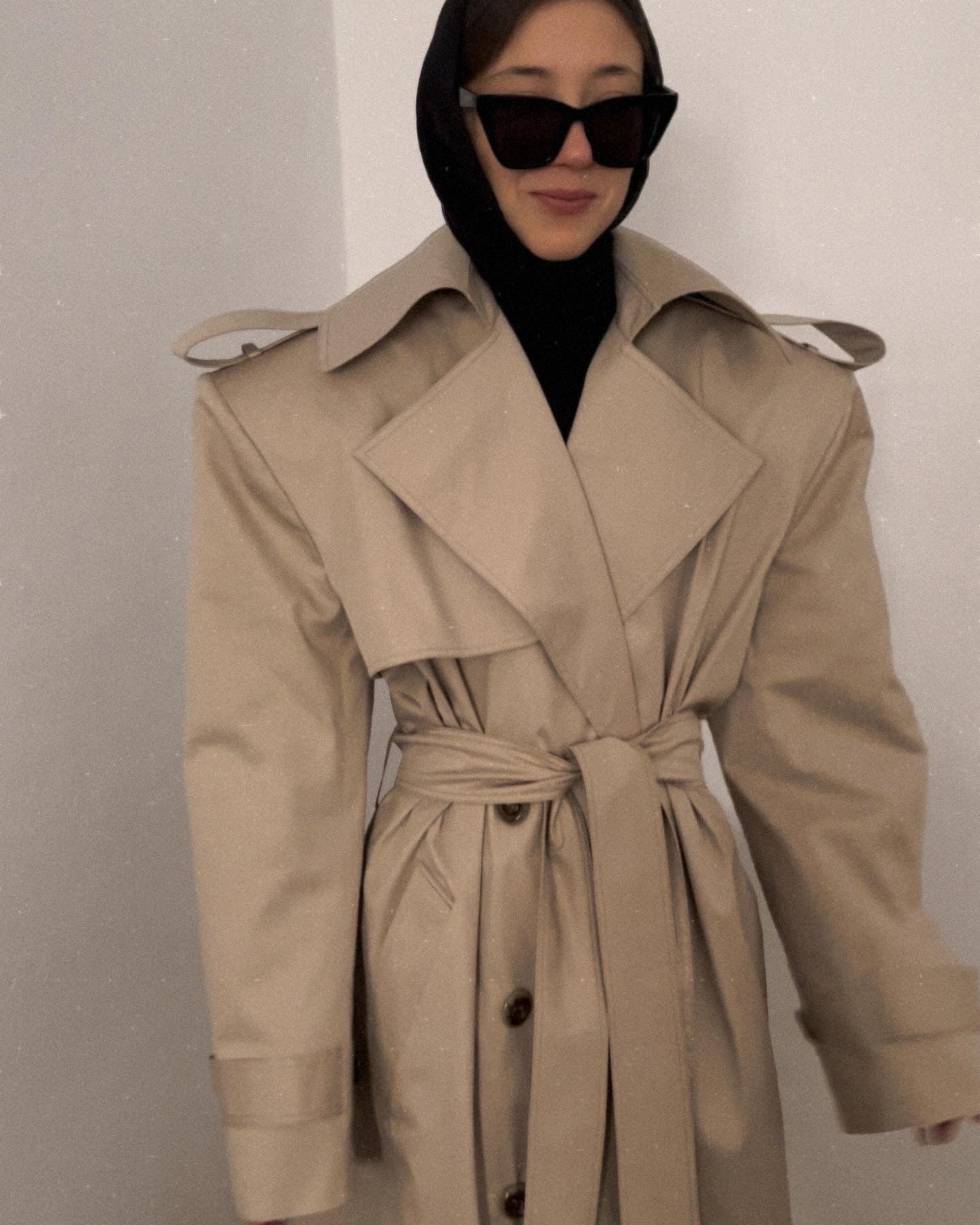Meg trench coat
