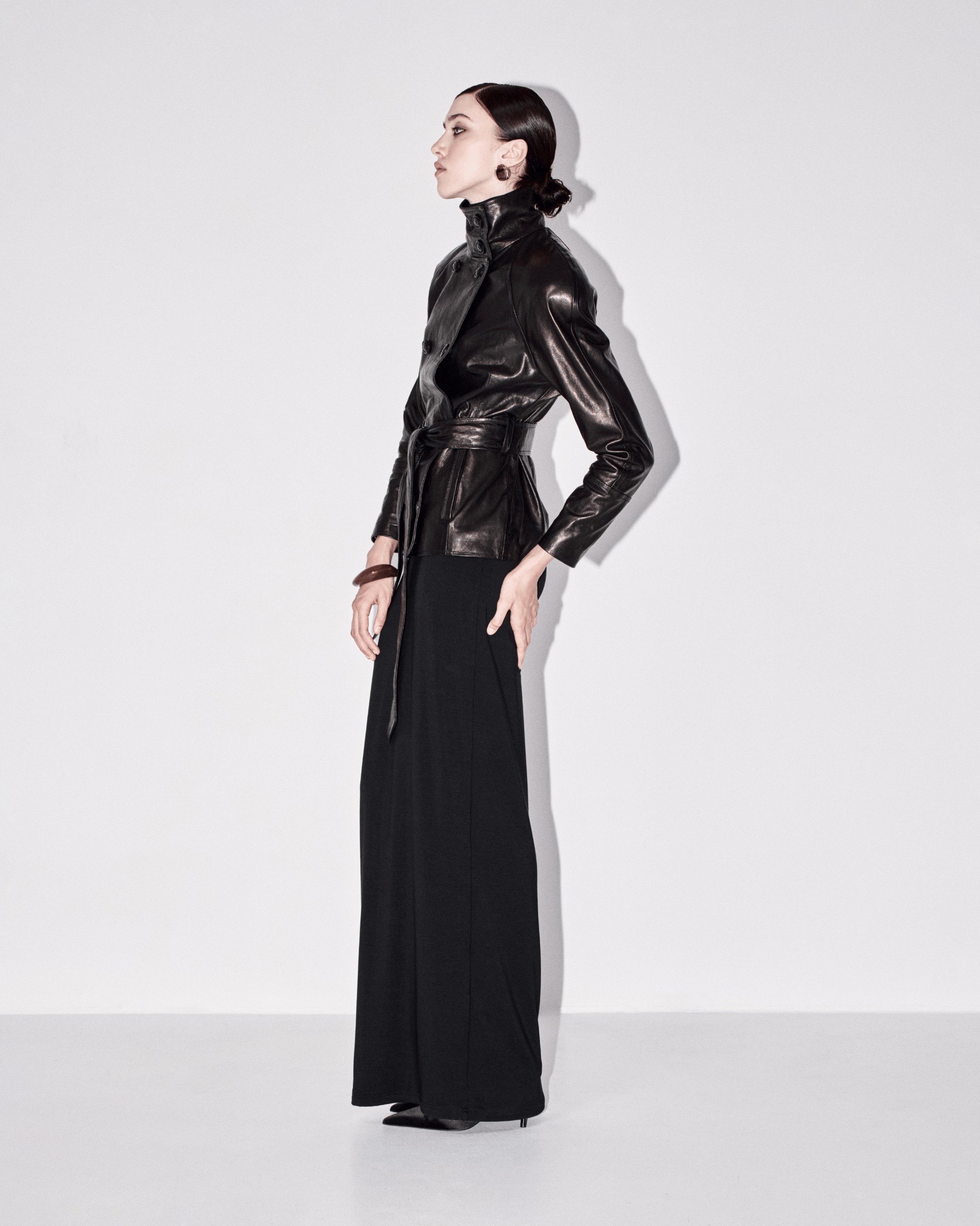 Ophelia leather jacket